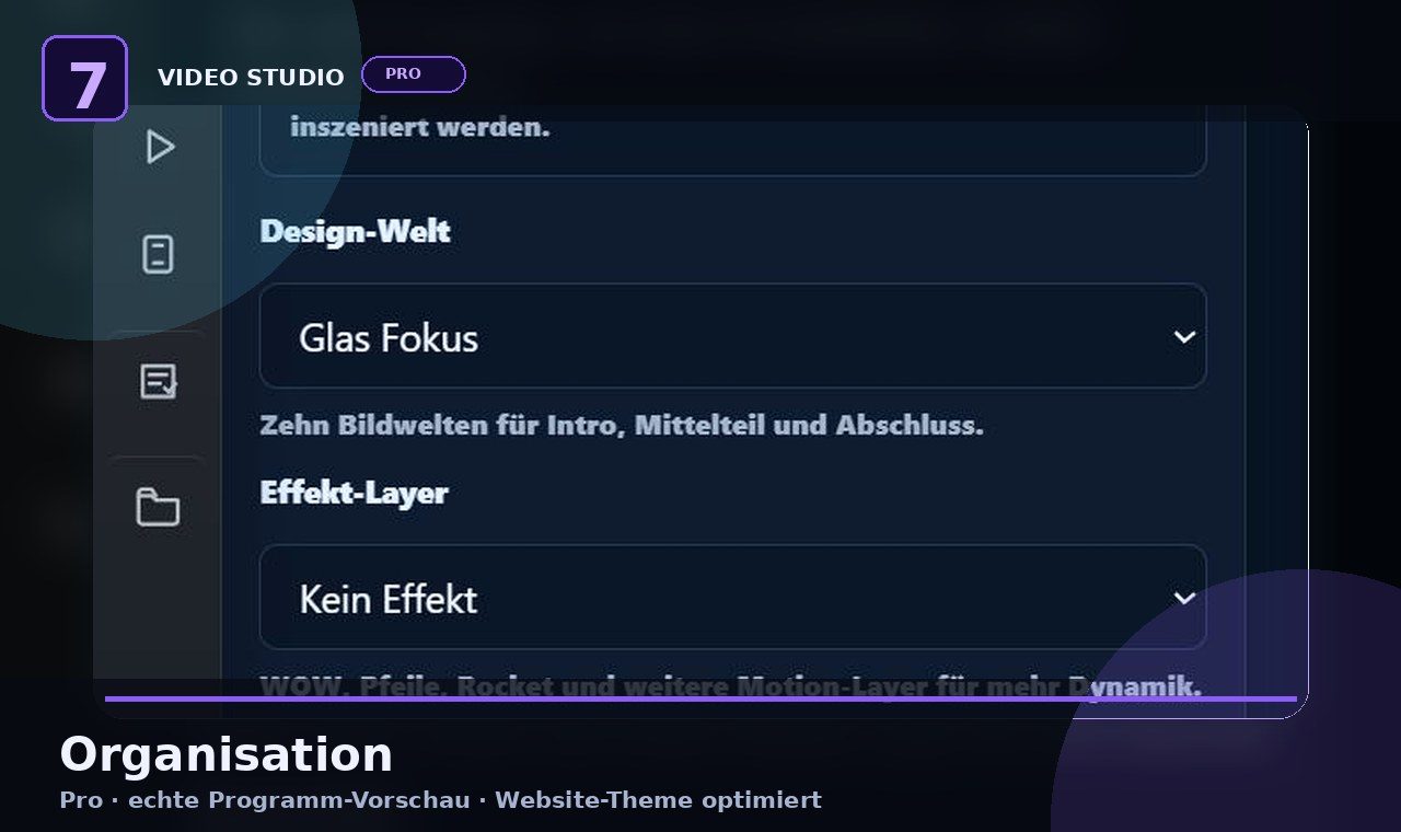 Schnelle Organisation Pro Screenshot